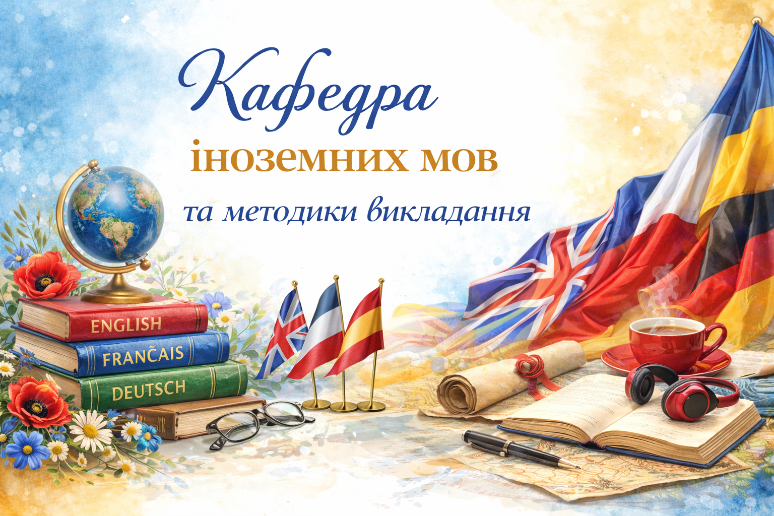 Кафедра іноземних мов та методики викладання
